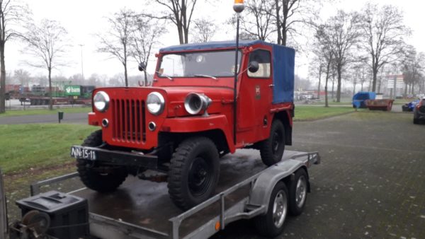 Combat havelte - Willys cj3b brandweer