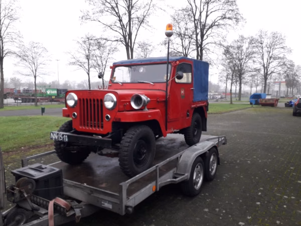 UNIEK: Willy’s CJ3B Bedrijfsbrandweer Douwe Egberts
