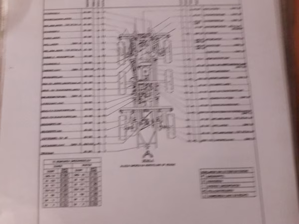 Smeerkaart DAF YA 126