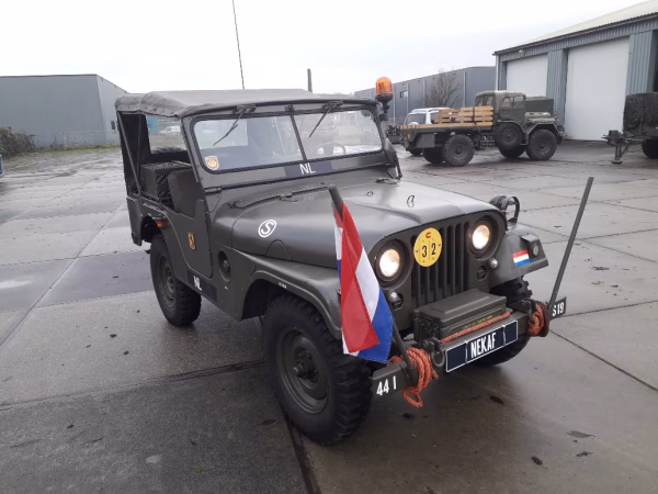 Nekaf jeep uit 1956