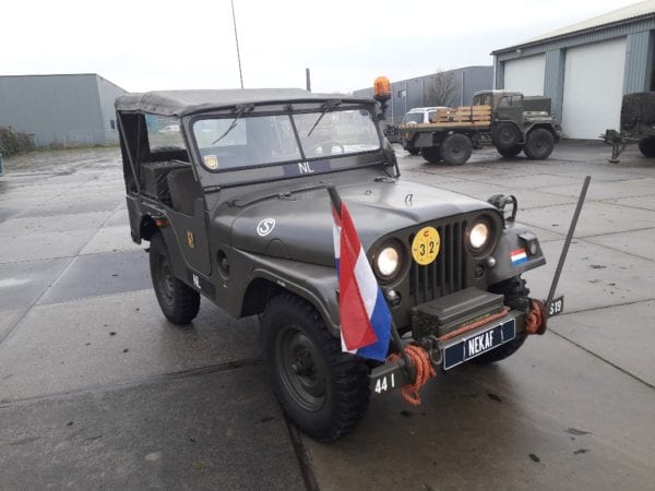 Combat havelte - Nekaf jeep uit 1956