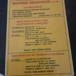 RT3600 Nekaf radioset sticker