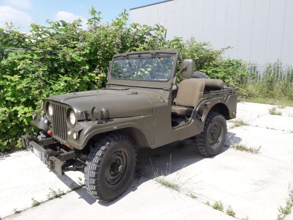 Nekaf jeep uit 1960